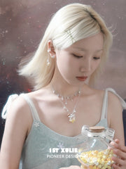 1ST XULIE Jewelry "WISHING STAR" Zirconia Celestial Star Non-Pierced Ear Cuffs - Product View