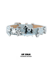 1ST XULIE Jewelry "Snowy Cuties" Bracelet Set with Interchangeable Accessories in Brass - Product View