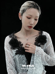 1ST XULIE "Mushroom Story" Whimsical Pearl Pendant Necklace in 925 Sterling Silver - Packaging View