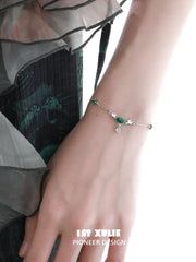 1ST XULIE Jewelry "Stone Age" Natural Stone Bracelet in Brass - Product View