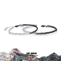 1ST XULIE "Scorch" Gradient Beaded Bracelet in 925 Sterling Silver - Product View