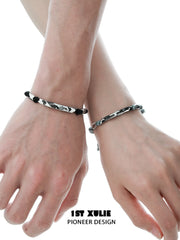 1ST XULIE "Mini World" World Map Charm Bracelet in 925 Sterling Silver - Product View