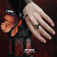 バタフライ・ウェイストランド S925 スターリングシルバー バタフライリング™