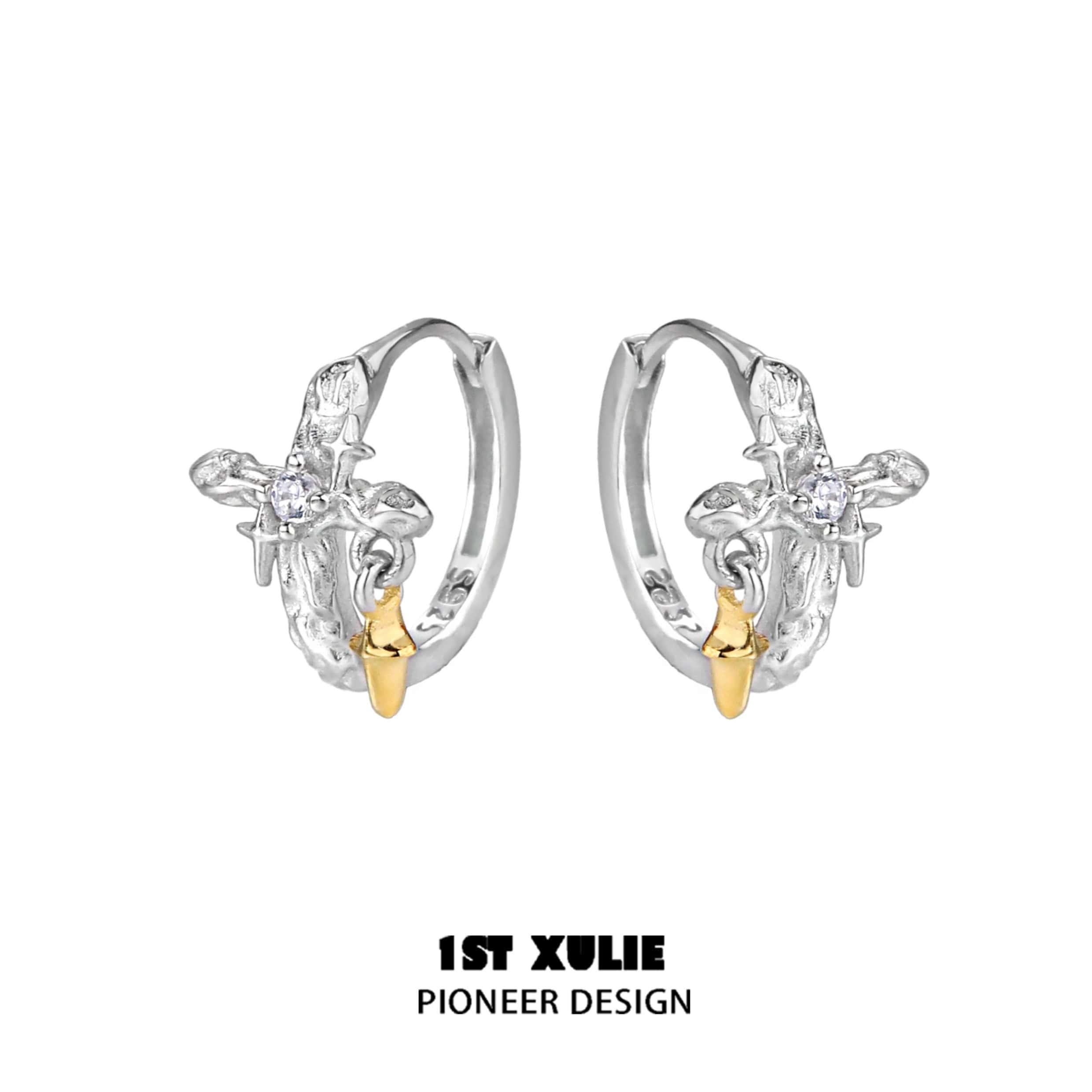 Horsesbuckle S925 Sterling Silver Stud Earrings™ - 1ST XULIE Horsesbuckle S925 Sterling Silver Stud Earrings™ - 1ST XULIE