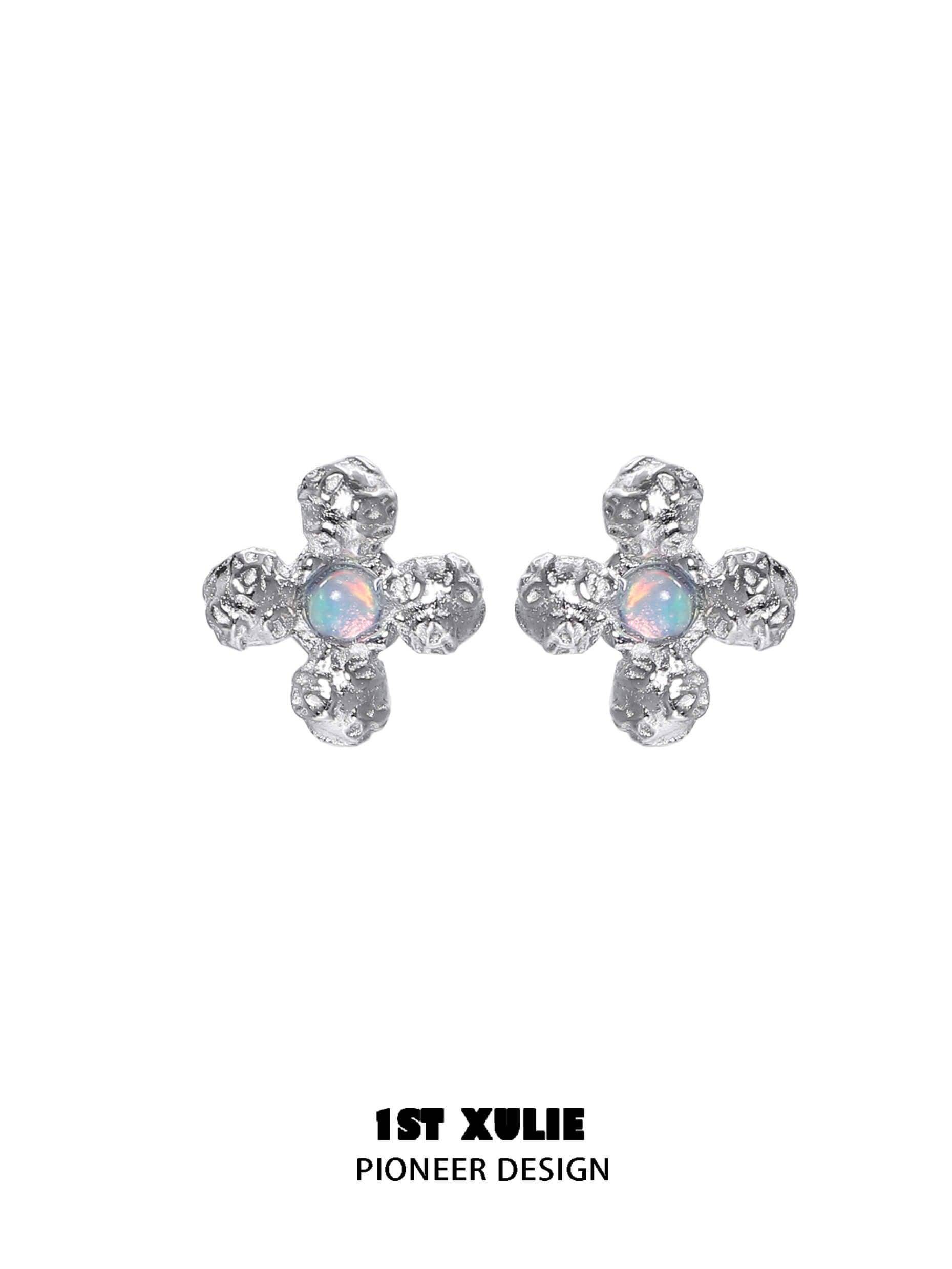 Moon Stone S925 Sterling Silver Opal Earrings™ - 1ST XULIE Moon Stone S925 Sterling Silver Opal Earrings™ - 1ST XULIE