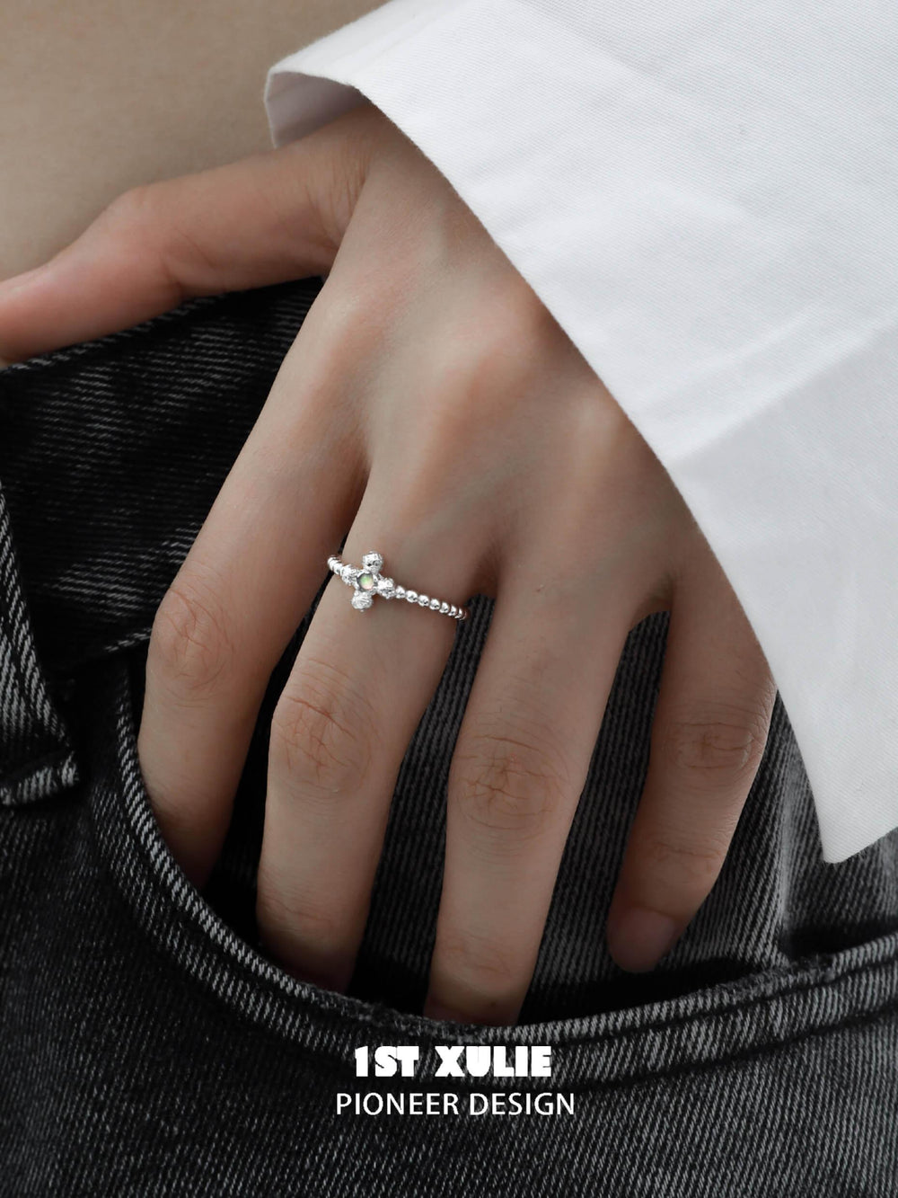 Moon Stone S925 Sterling Silver Opal Rings™ - 1ST XULIE