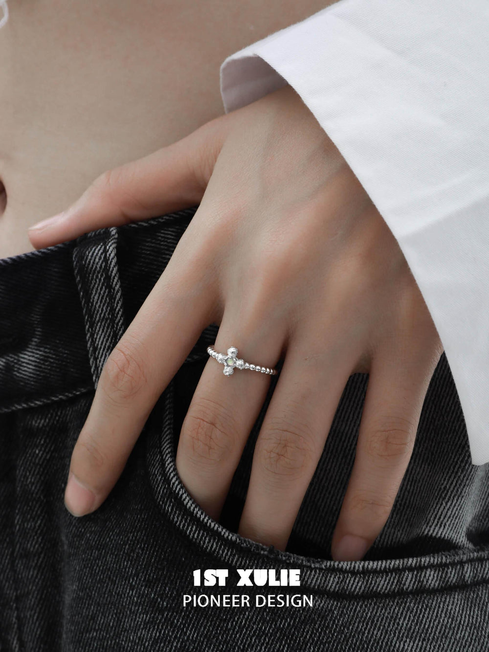 Moon Stone S925 Sterling Silver Opal Rings™ - 1ST XULIE