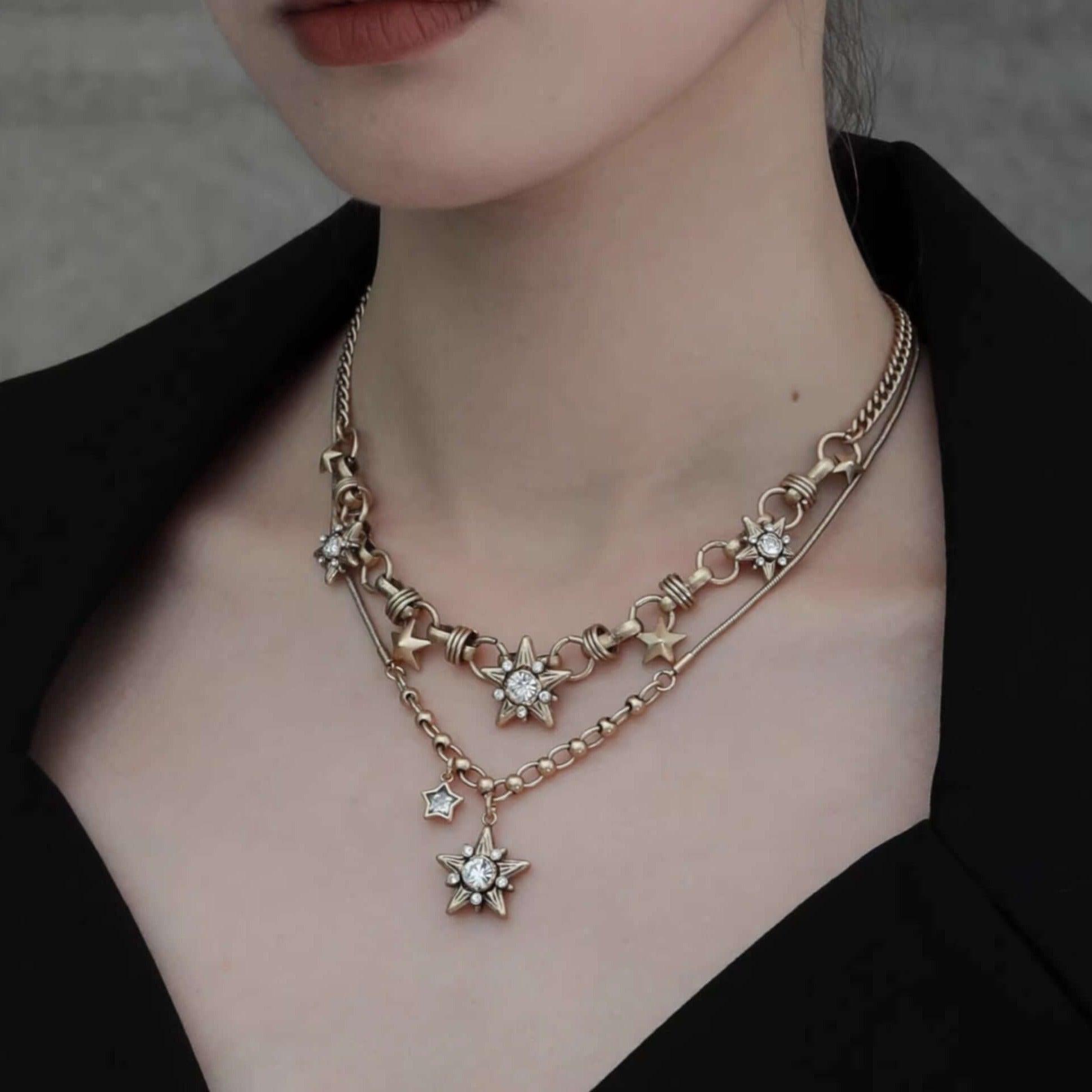 Renaissance Vintage Premium Copper Alloy Zirconia Necklace™ - 1ST XULIE Renaissance Vintage Premium Copper Alloy Zirconia Necklace™ - 1ST XULIE