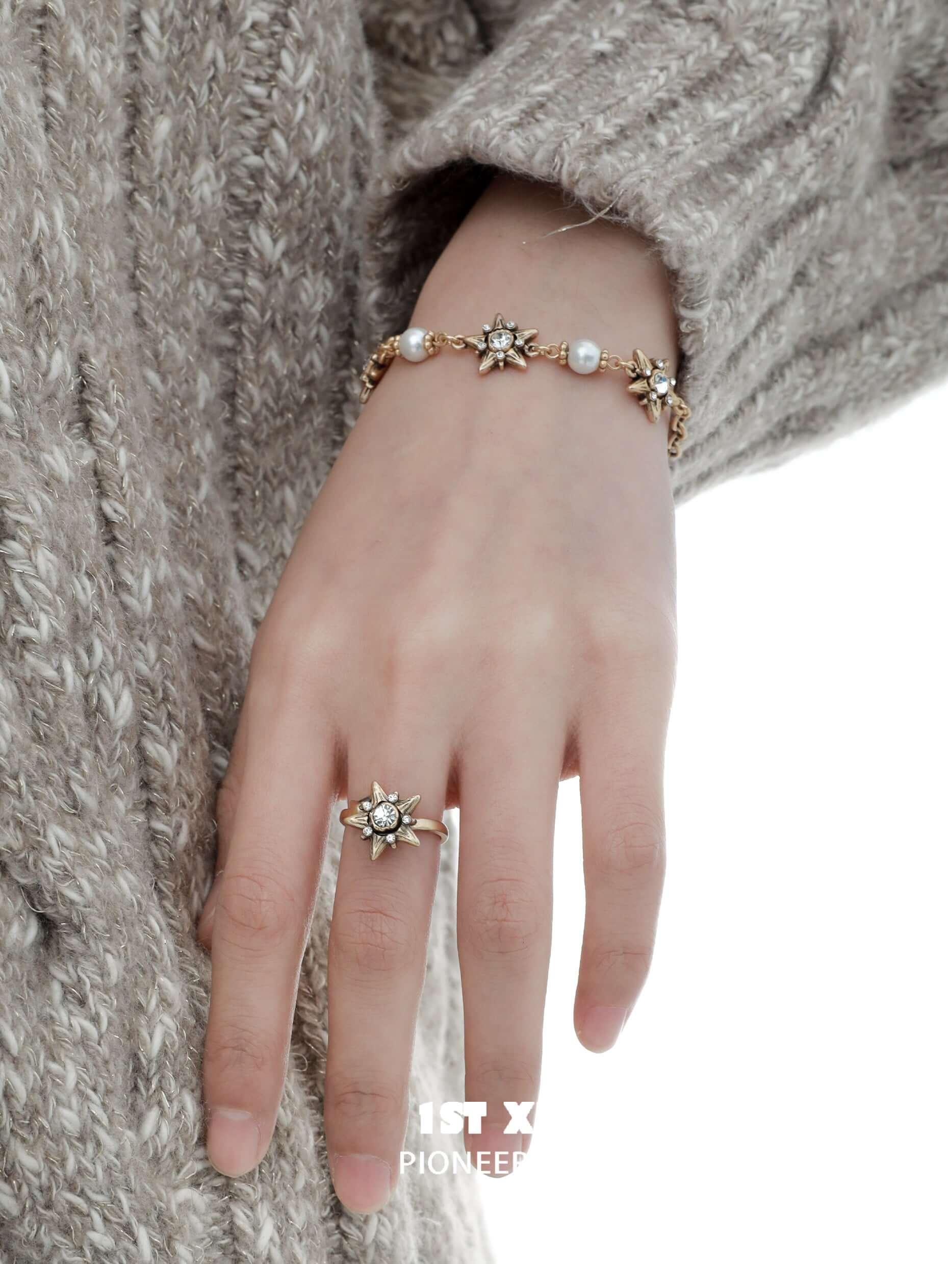 Renaissance Vintage Premium Copper Alloy Zirconia Starring Ring™ - 1ST XULIE Renaissance Vintage Premium Copper Alloy Zirconia Starring Ring™ - 1ST XULIE