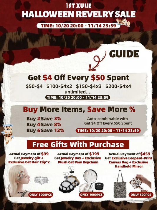 Halloween Revelry Sale: Huge Savings & Free Gifts for Jewelry Lovers