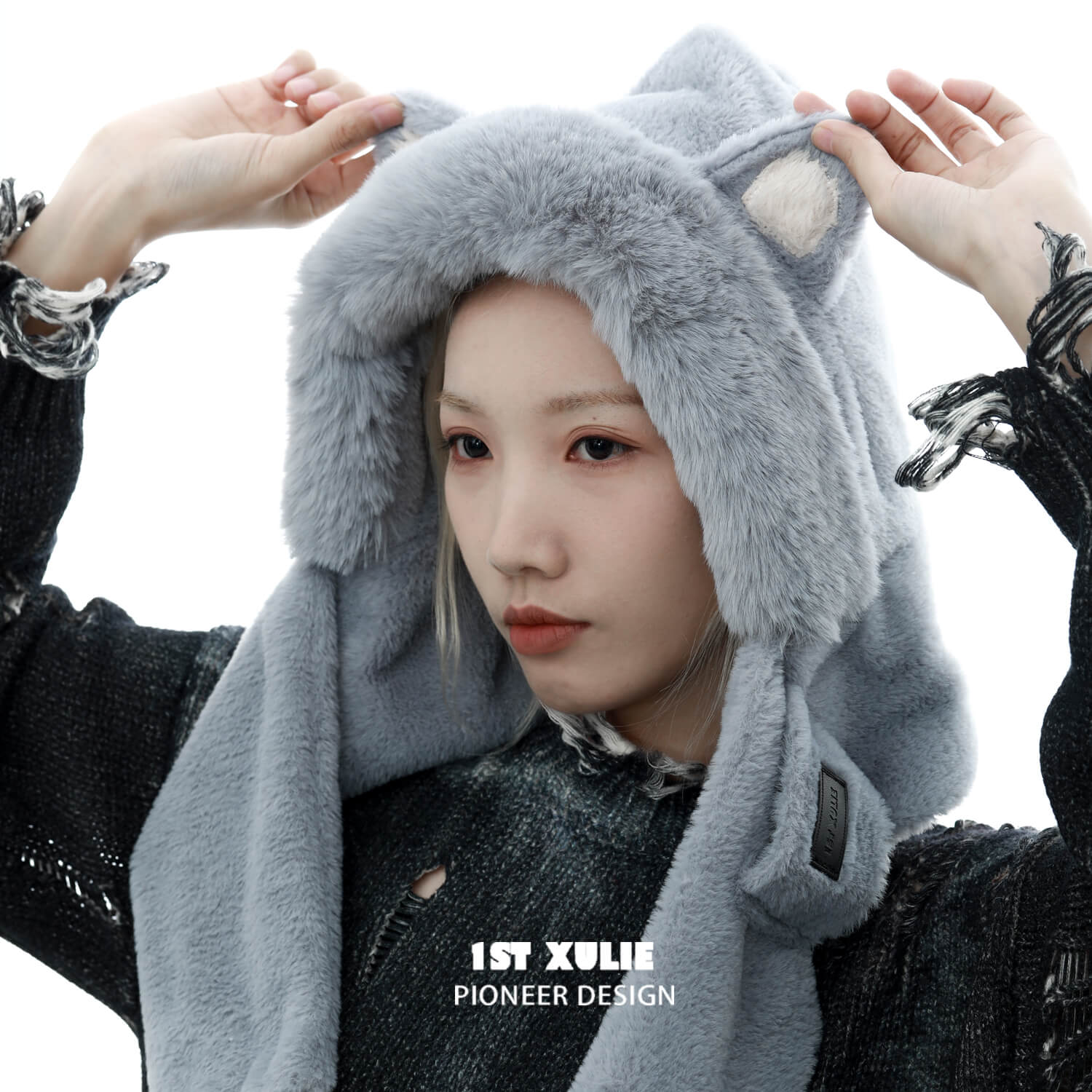 Holiday Mega Sale Gift ④ 1 Pair of Custom Warm Gloves+1 Custom Warm Scarf Hat (Actual Payment of $399+)