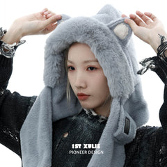 Holiday Mega Sale Gift ④ 1 Pair of Custom Warm Gloves+1 Custom Warm Scarf Hat (Actual Payment of $399+)