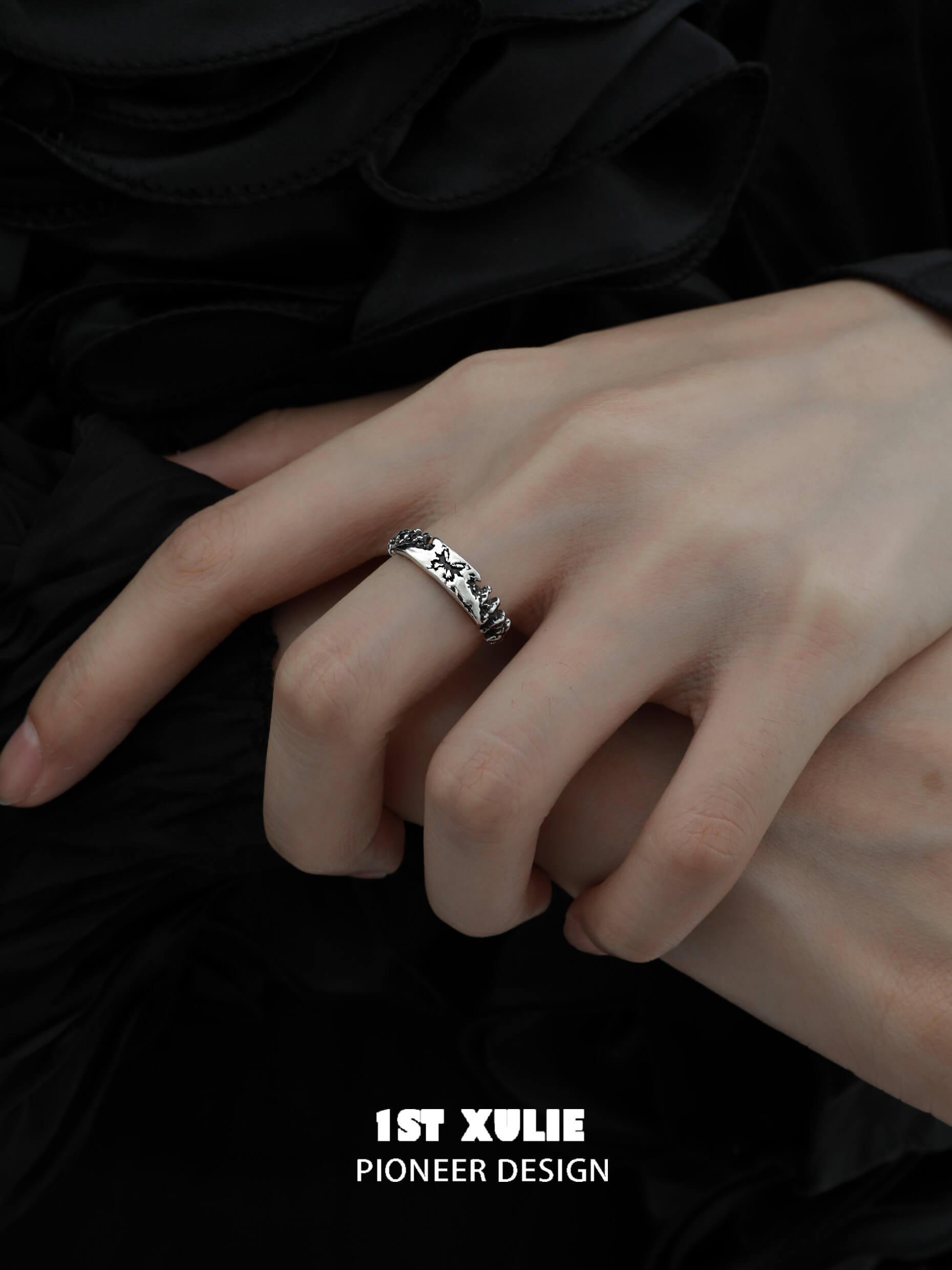 Whiterfly S925 Sterling Silver Butterfly Ring™ - 1ST XULIE