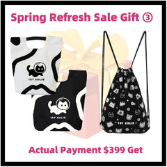 Spring Refresh Sale Gift ③ -  Exclusive Tote . Drawstring Bag（Actual Payment of $399）