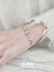 1ST XULIE Jewelry "THE SEA" Azure Zirconia Sea Realm Slider Bracelet - Product View