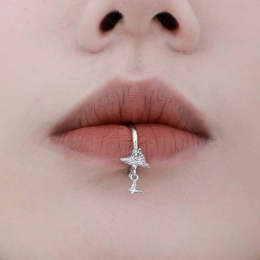1ST XULIE "Butterfly Wasteland" Butterfly Wing Cartilage Ear Cuffs in 925 Sterling Silver - Product View