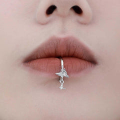 1ST XULIE "Butterfly Wasteland" Butterfly Wing Cartilage Ear Cuffs in 925 Sterling Silver - Product View