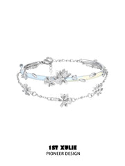 1ST XULIE Jewelry "DAISY" Enamel Gentle Daisy Bangle - Product View