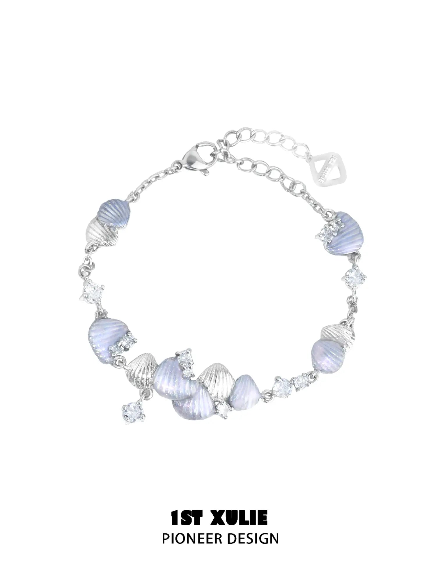 1ST XULIE Jewelry "ATLANTIS" Fish Scale Chain Bracelet in 18K Gold Plated - Packaging View