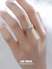 1ST XULIE Jewelry "DREAM HORSE" Unicorn Moon Adjustable Ring in 925 Sterling Silver - Packaging View