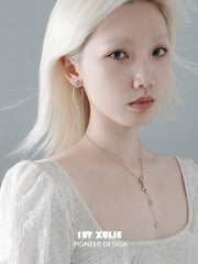 1ST XULIE Jewelry "Bastet" Vintage Iris Hoop Earrings - Product View