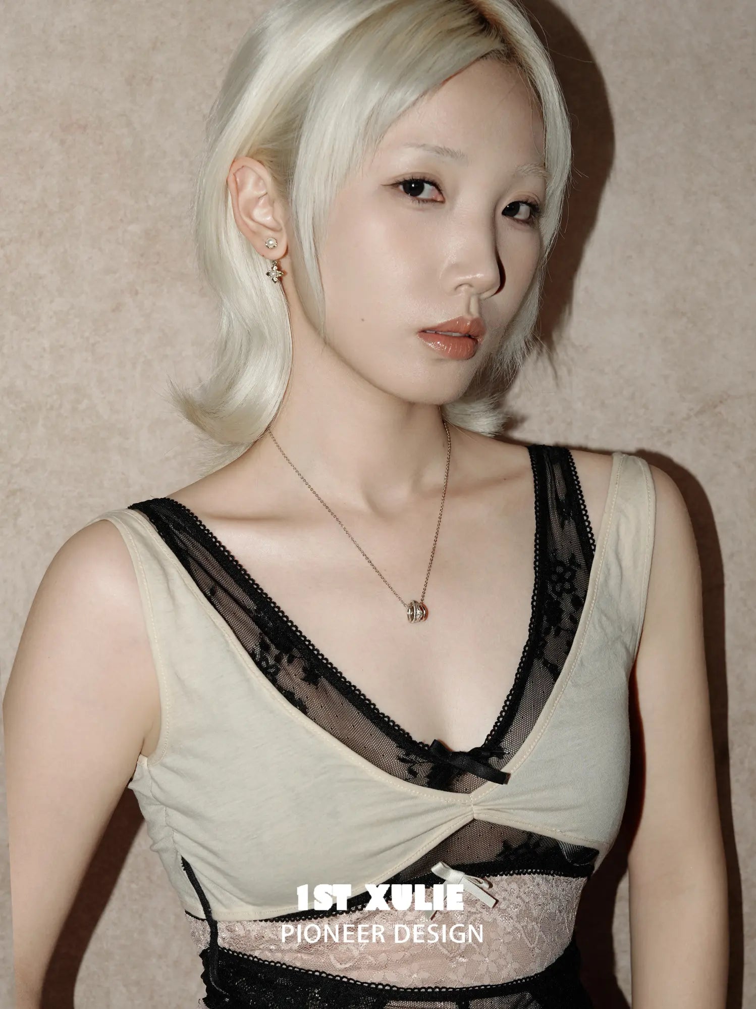 1ST XULIE Jewelry "Bastet" Statement Iris Pearl Drop Dangle Earrings in 18K Gold Plated - Packaging View