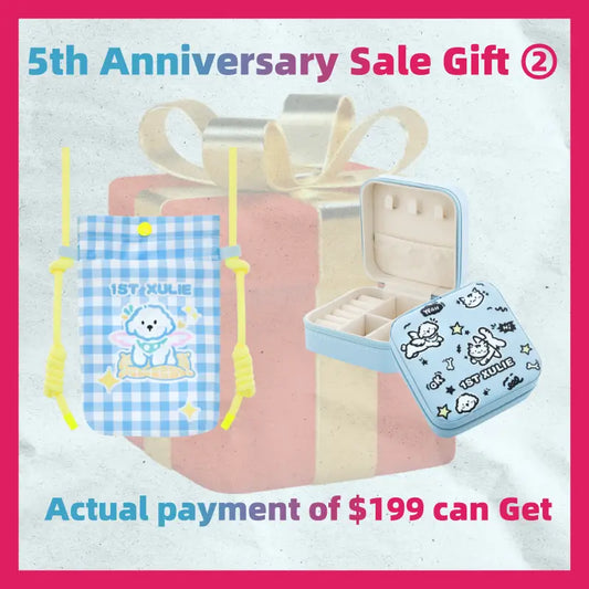 5주년 기념 세일 선물 ② - 특별 보석함 &amp; 휴대폰 가방 (실제 결제 금액 $199)