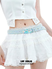 Angel Cuties Graffit Kitten ＆ Puppy Leather Waist Belt™