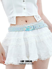 Angel Cuties Graffit Kitten ＆ Puppy Leather Waist Belt™