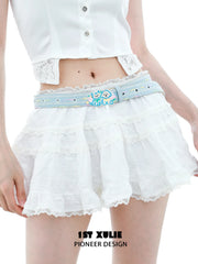 Angel Cuties Graffit Kitten ＆ Puppy Leather Waist Belt™