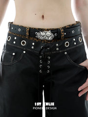 Angel Cuties Graffit Kitten ＆ Puppy Leather Waist Belt™