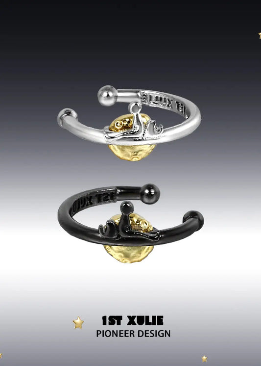 Cat's Gaze 18K Platinum Plating Lonely Patients Ear Clips Earclips™