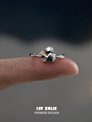 Cat's Gaze S925 Sterling Silver Lonely Patients Ring™
