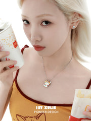 Cuties' Appleland S925 Kitten Interchangeable Choker Necklace™