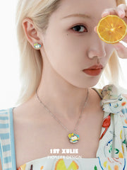 Cuties' Appleland S925 Kitten Interchangeable Choker Necklace™