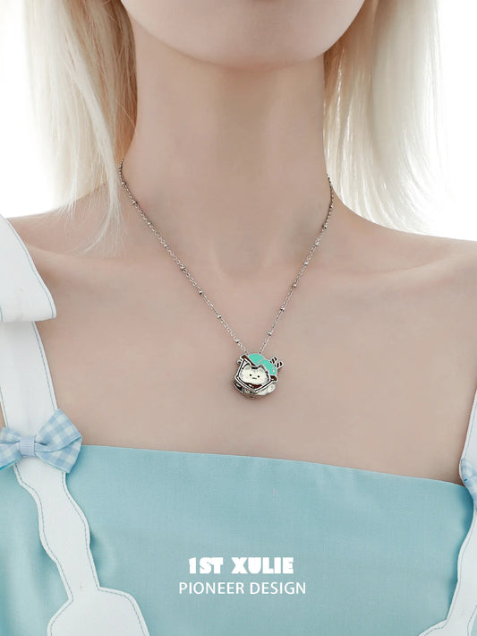 Cuties' Appleland S925 Kitten Interchangeable Choker Necklace™