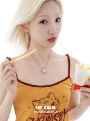 Cuties' Appleland S925 Kitten Interchangeable Choker Necklace™