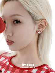 Cuties' Appleland S925 Puppy Interchangeable Stud Earrings™
