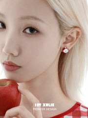 Cuties' Appleland S925 Puppy Interchangeable Stud Earrings™