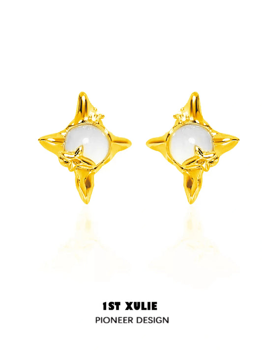 Day Dream 24k Gold Plated Stud Earrings ™