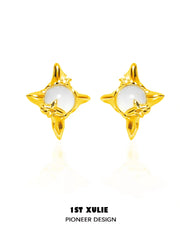 Day Dream 24k Gold Plated Stud Earrings ™