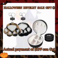 Halloween Revelry Sale Gift ② - Jewelry Box ＆ Exclusive Plush Cat Paw Keychain（Actual Payment of $199)