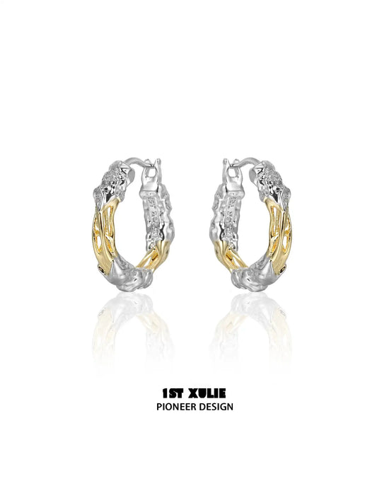 Lucifer 18K Platinum Plating Gravitational Entanglement Earrings™