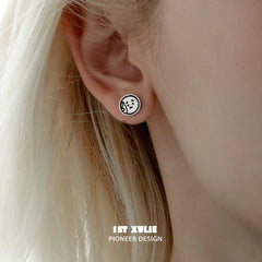 Mood Diary 925 Sterling Silver Star Stud Earrings™
