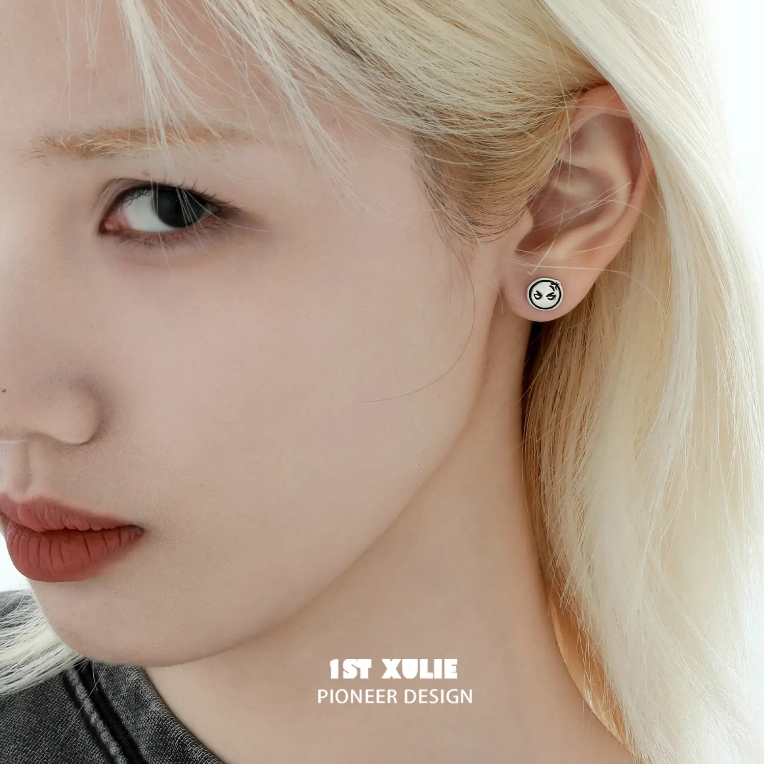 무드 다이어리 925 스털링 실버 스타 스터드 귀걸이™