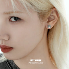 Mood Diary 925 Sterling Silver Star Stud Earrings™