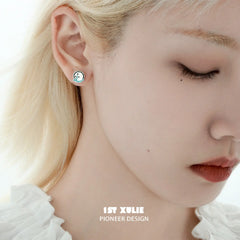 Mood Diary 925 Sterling Silver Star Stud Earrings™