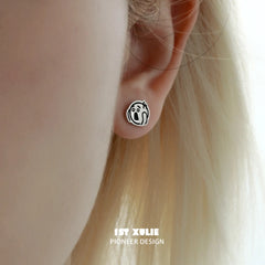 Mood Diary 925 Sterling Silver Star Stud Earrings™