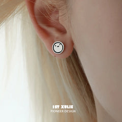 Mood Diary 925 Sterling Silver Star Stud Earrings™