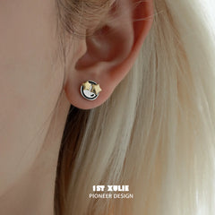 Mood Diary 925 Sterling Silver Star Stud Earrings™